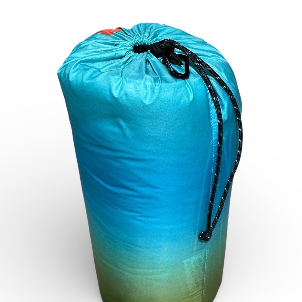 FP MOVEMENT X RUMPL Original Puffy Blanket Blue/Green Ombré  52” x 75” $179 NWT - Picture 6 of 9